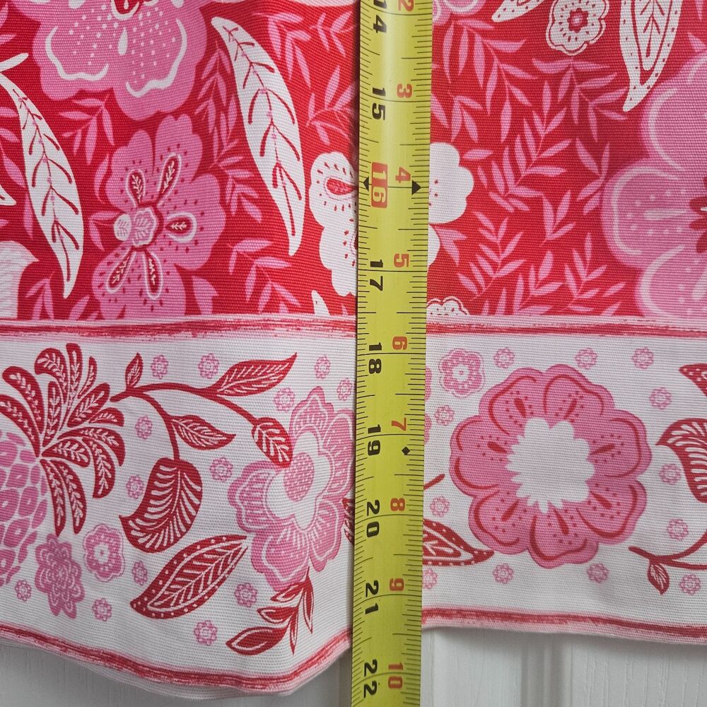 New Talbots Plus Size 18 Spring Floral Skirt Pinks Lined Knee Legnth - Picture 8 of 10